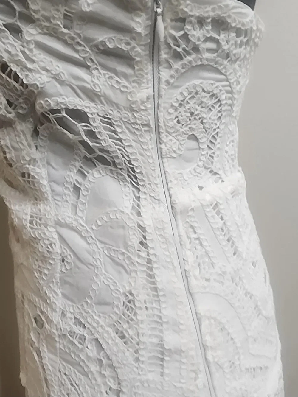 Crochet strapless Midi